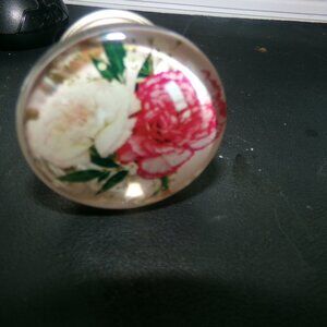 new acrylic& metal door knob